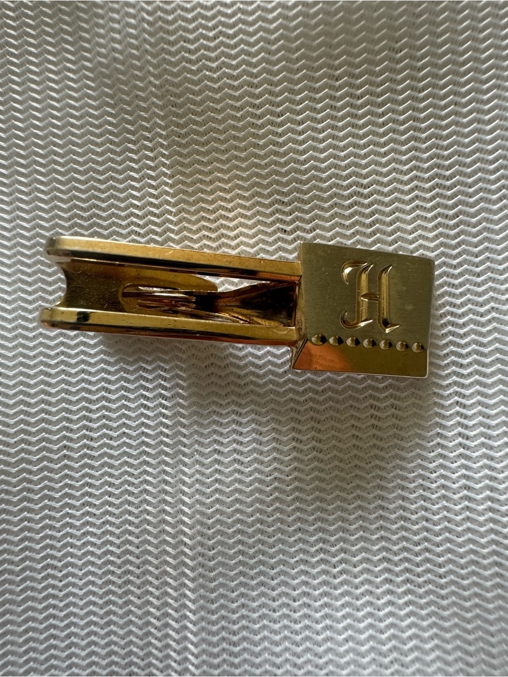 vintage Hickok tie bar clip made in the USA.